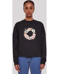 F4NT4STIC - Sweatshirt Rosa Blumenkranz Premium Qualität - Lyst