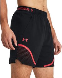 Under Armour - ® Shorts UA VANISH WOVEN 6IN GRPH STS BLACK - Lyst