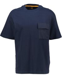 BOSS - T-Shirt POCKET CARGO (1-tlg) - Lyst