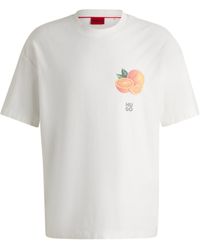 HUGO - Kurzarmshirt Dartiee 10270364 01 - Lyst