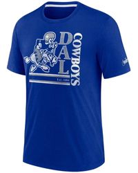 Nike - Print-Shirt TriBlend Retro Dallas Cowboys - Lyst