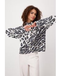 Monari - Shirtbluse Pullover - Lyst