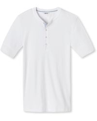 Schiesser - T- Shirt, 1/2 Arm, Kurzarm Unterhemd - Lyst