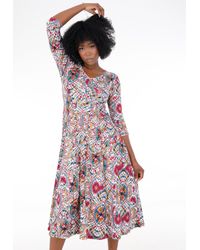 YC Fashion & Style - Sommerkleid Fließend... mit modischem Print Alloverdruck - Lyst