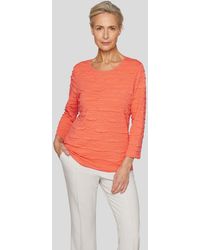 Rabe - 3/4-Arm-Shirt mit Strukturmuster - Lyst