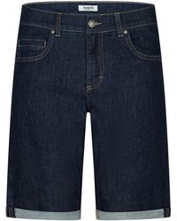 ANGELS - 5-Pocket-Jeans Bermuda TU mit Label-Applikationen - Lyst