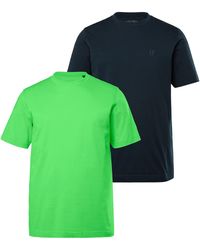 JP1880 - Shirt T-Shirts Basic 2er-Pack Rundhals bis 8XL (2-tlg) - Lyst