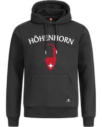 Höhenhorn - Hoodie Janga Kapuzen Pullover Hoody Sweatshirt aus Baumwolle - Lyst