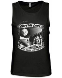 Urban Backwoods - Tanktop Where Summer Lives Forever Ärmelloses T-Shirt Freitag Friday Jason Camp 13 Vorhees Horror - Lyst