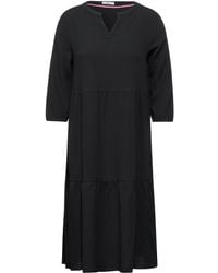 Cecil - Midikleid TOS Solid Structure Dress - Lyst