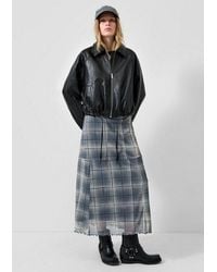QS - Midirock Rock Midirock Aus Mesh - Lyst