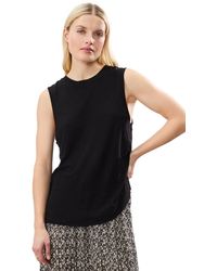 Next - Stricktop Weiches Rundhals-Tanktop Pullunder (1-tlg) - Lyst