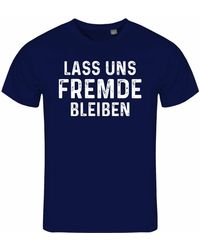deinshirt - Print- T-Shirt Lass uns Fremde bleiben Funshirt mit Motiv - Lyst