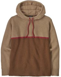 Patagonia - Wollpullover Mens Recycled Wool-Blend Sweater Hoody - Lyst