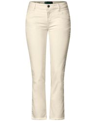 Street One - Regular-fit-Jeans Style Denim-Tilly,slimfit,mw,s, ecru washed - Lyst
