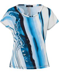 Tuzzi - T- Shirt OCEAN VIEW mit Alloverprint - Lyst