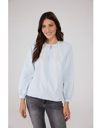 LIEBLINGSSTÜCK - Schlupfbluse RymEP mit Logoschriftzug - Lyst
