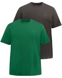 JP1880 - Shirt T-Shirts Basic 2er-Pack Rundhals bis 8XL (2-tlg) - Lyst