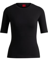 HUGO - T-Shirt Darnelia (1-tlg) - Lyst