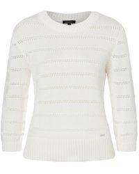 MORE&MORE - &MORE Rundhalspullover - Lyst