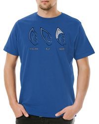 Urban Backwoods - Print-Shirt Ears T-Shirt Geek Nerd Ohren Gamer Fun Games Gaming Video RPG - Lyst