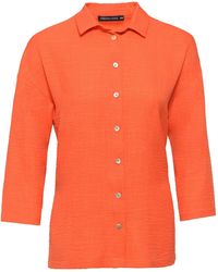 FRESHLIONS - Klassische Bluse (1-tlg) mit elegantem Kentkragen - Lyst