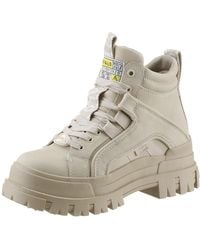 Buffalo - Aspha Nc Mid Schnürboots Schnürstiefelette, High Top Sneaker Mit Weicher Schaftrandpolsterung - Lyst