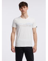 Ragwear - Bedrucktes T- - Kurzarm Shirt mit Gerbirge Print - HORIZ - Lyst