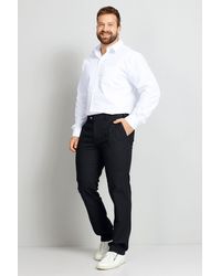 Boston Park - 5-Pocket-Jeans Hose Straight Fit Wolloptik bis 35 - Lyst