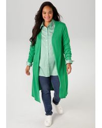 Aniston PLUS - Strickjacke in trendiger Farbpalette - Lyst
