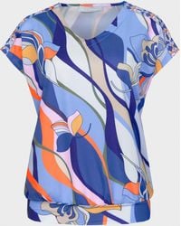 Bianca - Print-Shirt JULIE mit coolem Allover-Dessin in Trendfarben - Lyst