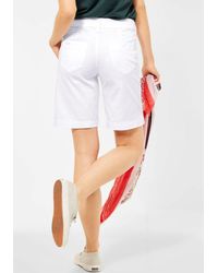 Street One Capri-Broek Casual Fit Yulius - Sweet Wine / Rood | - Cotton  Blues