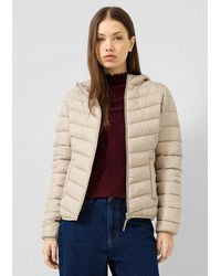 QS - Funktionsjacke Outdoor-Jacke Leichte Steppjacke Mit Kapuze - Lyst