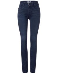 Street One - Regular-fit-Jeans Style QR York.hw.FTM.dark blue - Lyst