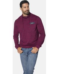 Jan Vanderstorm - Sweatshirt KERVIK mit weitem Kragen - Lyst