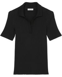 Marc O' Polo - Marc O' Shirtbluse Polo shirt, short sleeve, flatknit - Lyst