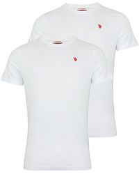 U.S. POLO ASSN. - Shirt Pack T-Shirts R-Neck Shortsleeve (2-tlg) - Lyst