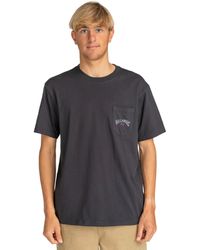 Billabong - T-Shirt STACKED ARCH PK - Lyst