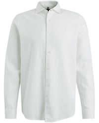 Vanguard - T- Long Sleeve Shirt Linen Cotton ble - Lyst