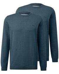 S.oliver - Rundhalspullover 2Er Pack Basic (Spar-Set, 2-Tlg) Pullover - Lyst