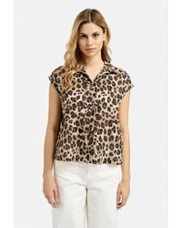 Smith & Soul - & Kurzarmbluse Bluse mit überschnittenen Schultern u (1-tlg) Nicht Vorhanden - Lyst
