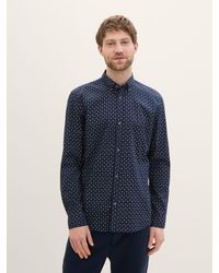 Tom Tailor - Langarmhemd Hemd mit Muster - Lyst