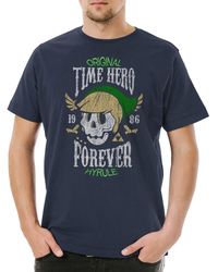 Urban Backwoods - Print- Time Hero Forever T-Shirt Legend Fan Hyrule Nerd Zelda Game - Lyst