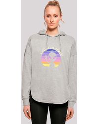 F4NT4STIC - Kapuzenpullover Alien Peace Sunset Premium Qualität - Lyst