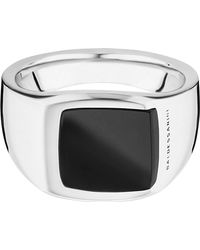 Baldessarini Silberring »Y2162R/90/13«, mit Onyx - Mehrfarbig