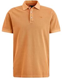 PME LEGEND - T-Shirt Short sleeve polo Pique garment dy - Lyst