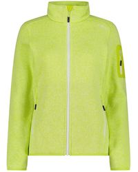 CMP - Fleecejacke Jacke Knitted Melange Fleece Jacket 3H14746 - Lyst