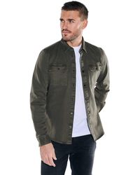 emilio adani - Langarmhemd Overshirt slim fit - Lyst