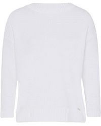 MORE&MORE - &MORE Sweatshirt Pullover with U-Neck, 3/4 Sleeve - Lyst