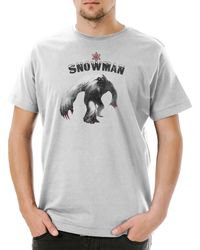 Urban Backwoods - Print-Shirt Yeti II T-Shirt Monster Bigfoot Creature Sasquatch Nepal Ape - Lyst